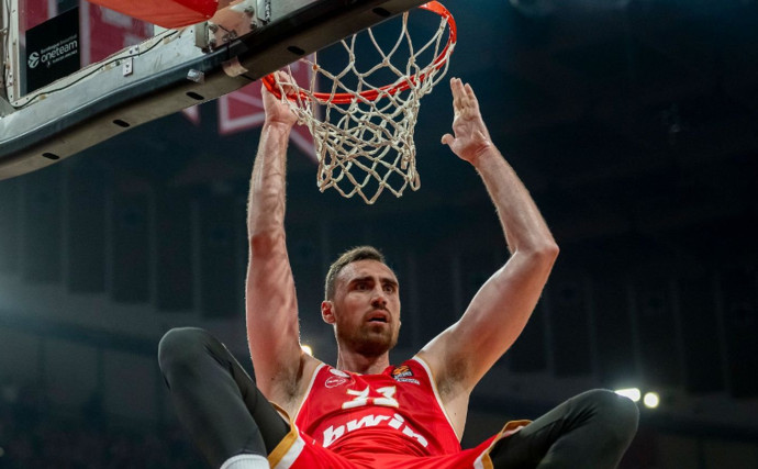 Nikola Milutinov discusses Olympiacos' title chase, contract future, Serbian teams