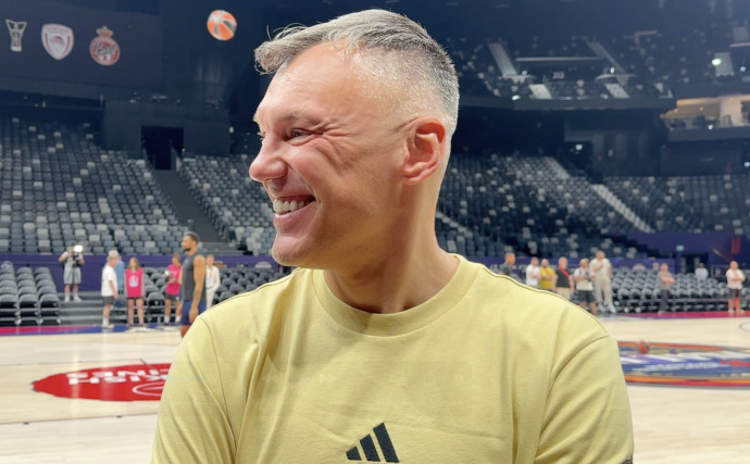 Jasikevicius on facing Spanoulis in the final: 'I never thought he'd become a coach'